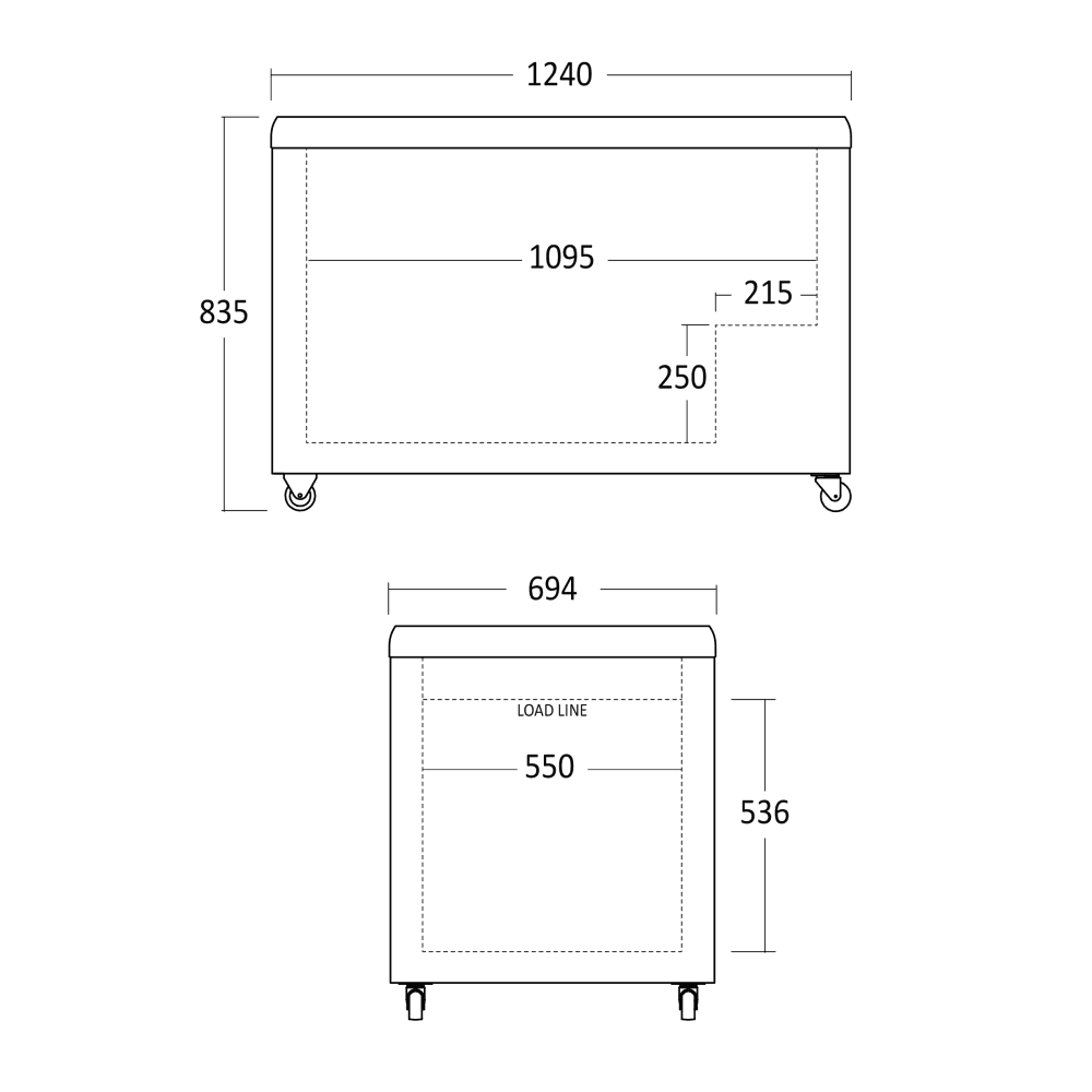 Scandomestic iskrem fryser 293L IC410D