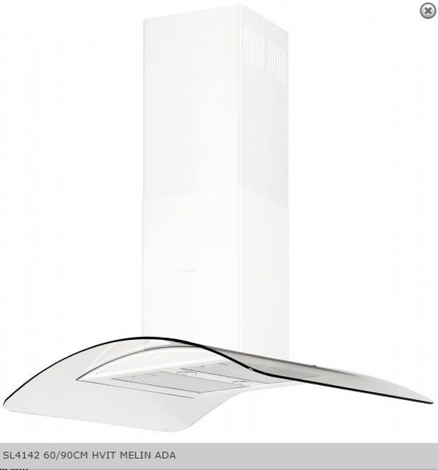 Hovedbilde Silverline Ventilator fritthengede 60 cm hvit MELIN ADA SL ...