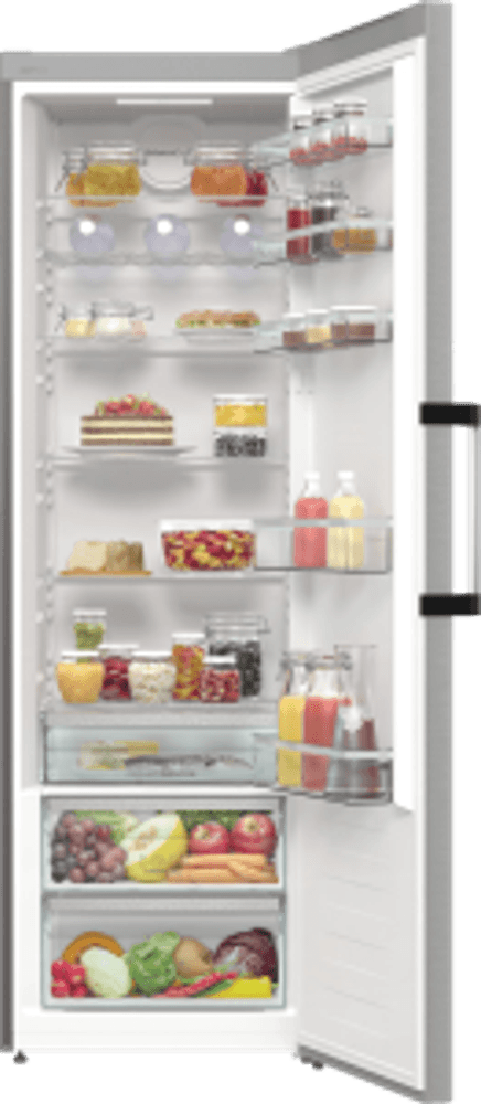 Gorenje kjøleskap Dørfarge Børstet rustfritt stål R619DAXL6 185 cm