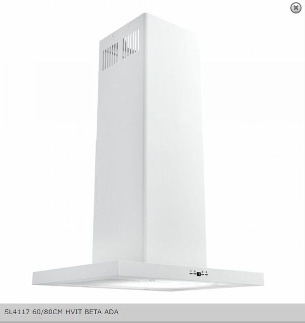 Hovedbilde Silverline Ventilator Fritthengende hvit 60 cm BETA ADA SL ...