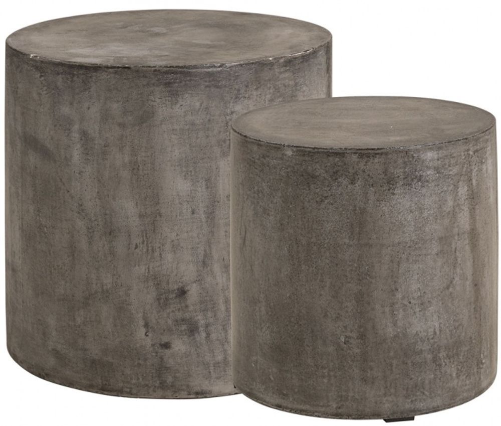2 pk ARTWOOD Doloma sidebord i betong