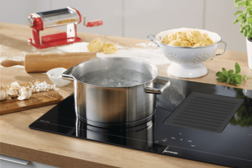Gorenje induksjons platetopp med ventilator HET949BSC AreaFlex