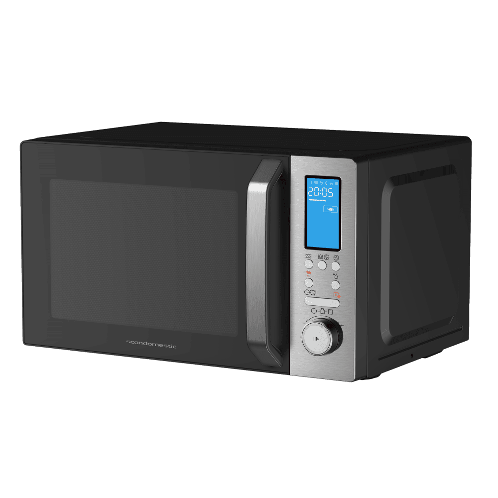 Scandomestic mikrobølgeovn sort med air fryer MWC26B