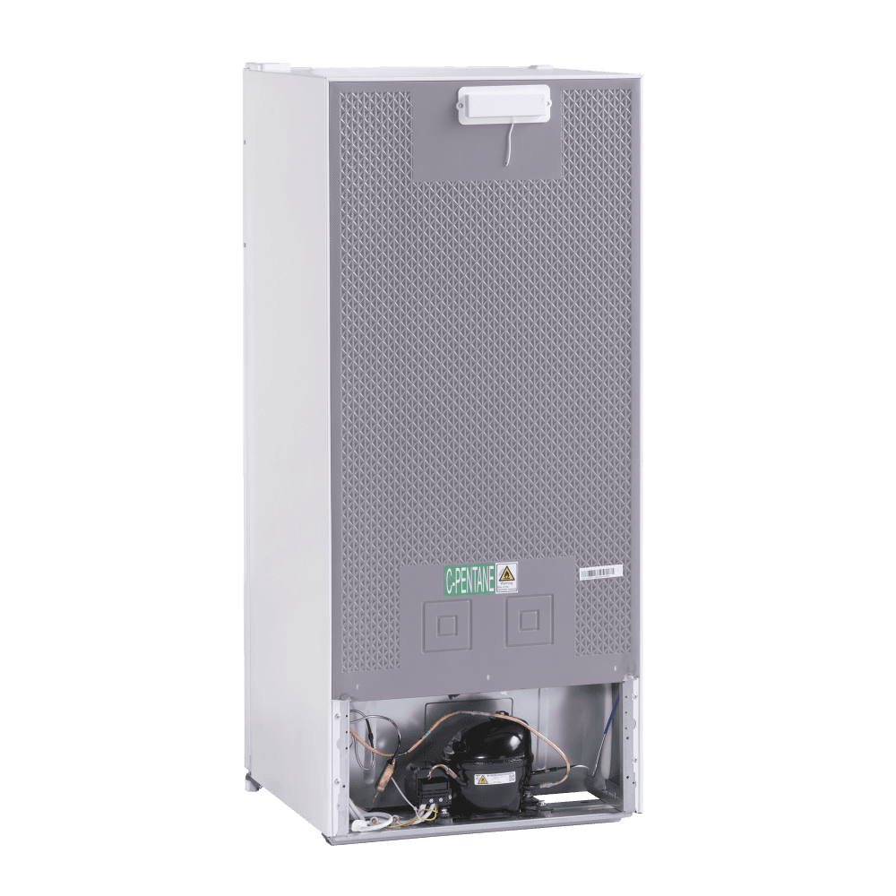 Scandomestic frittstående fryseskap hvit 126 cm FRF145WE