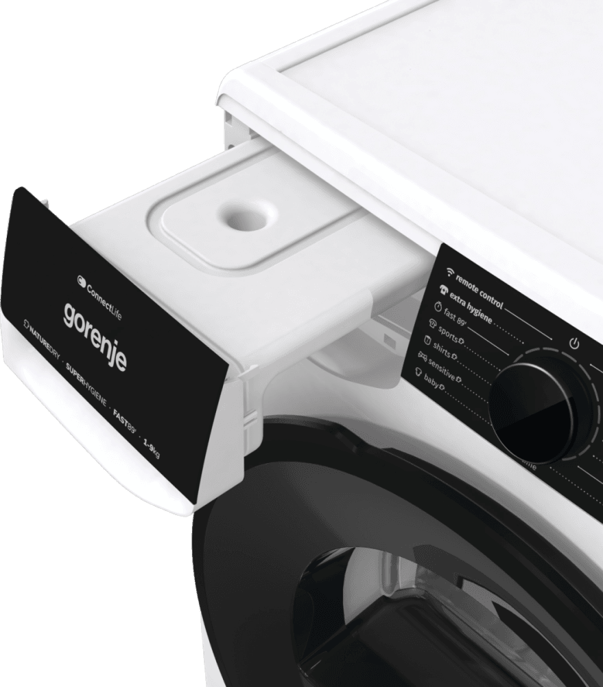 Gorenje kondens tørketrommel DPNA92WIFI – 9 kg med varmepumpe og Wi-Fi