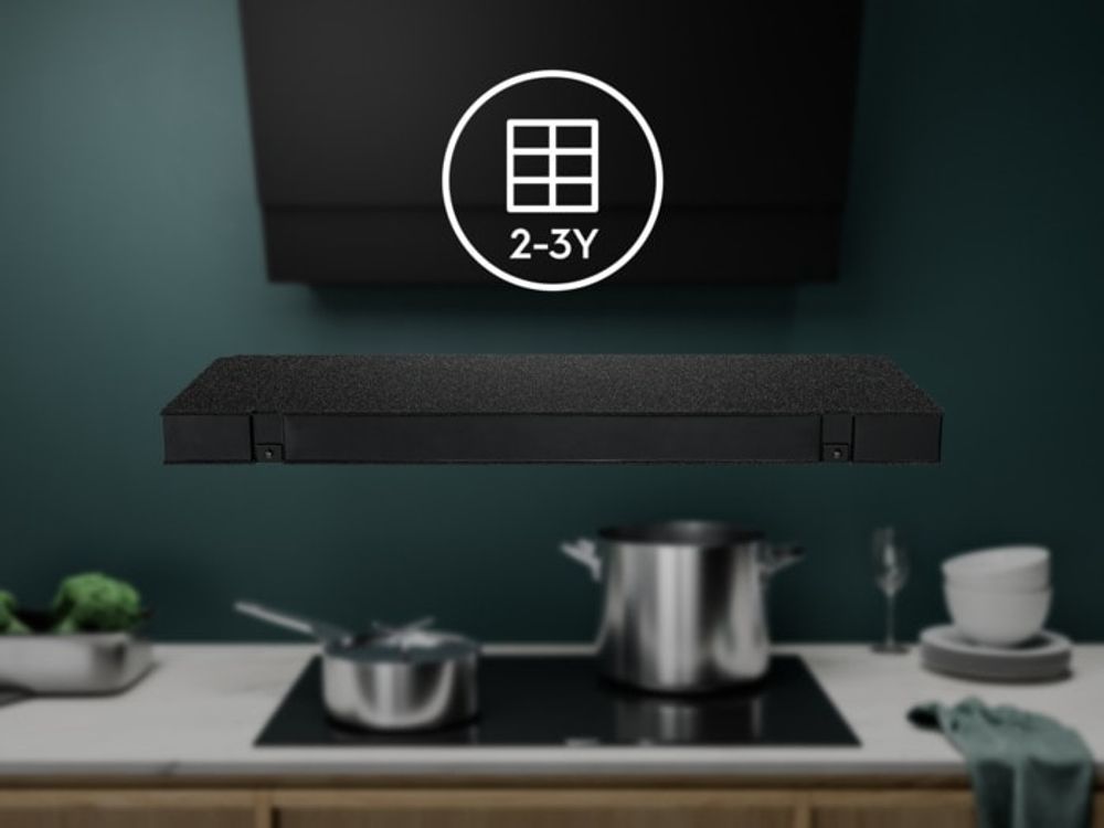 Electrolux karbonfilter med lang levetid for resirkulasjonsmodeller