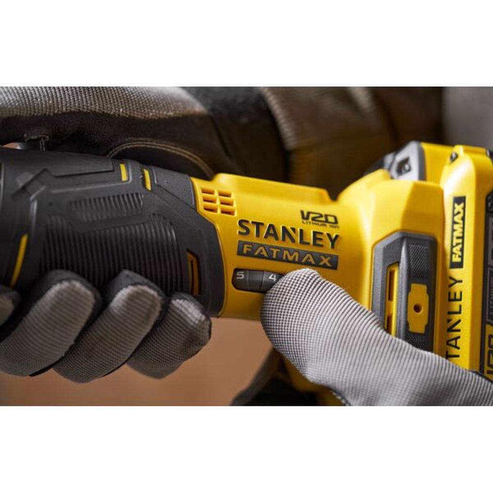 Stanley Fatmax multiverktøy børsteløs 18V u/batt SFMCE510B-XJ