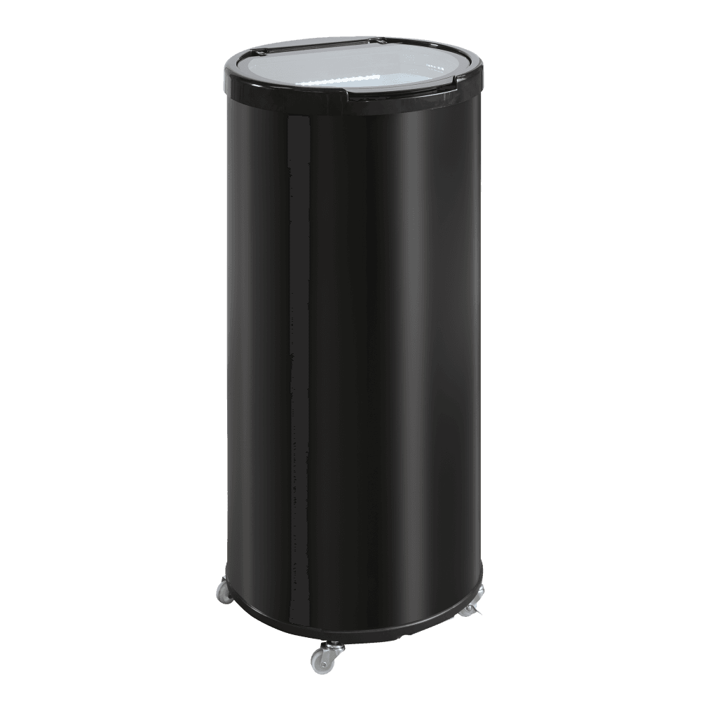 Scandomestic tønnekjøler sort 97 cm 61 L CC66BCLL