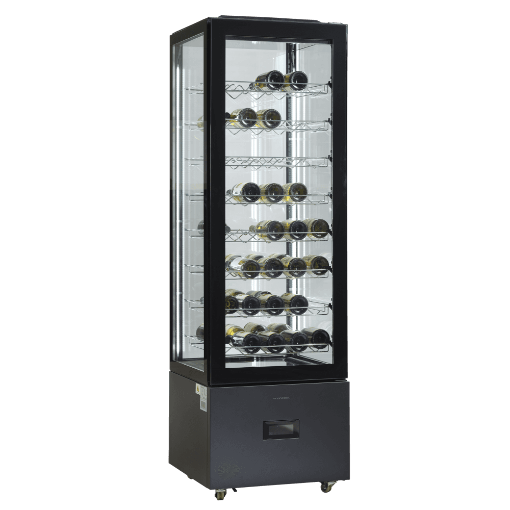 Scandomestic salgsmonter sort 190 cm DC402BB