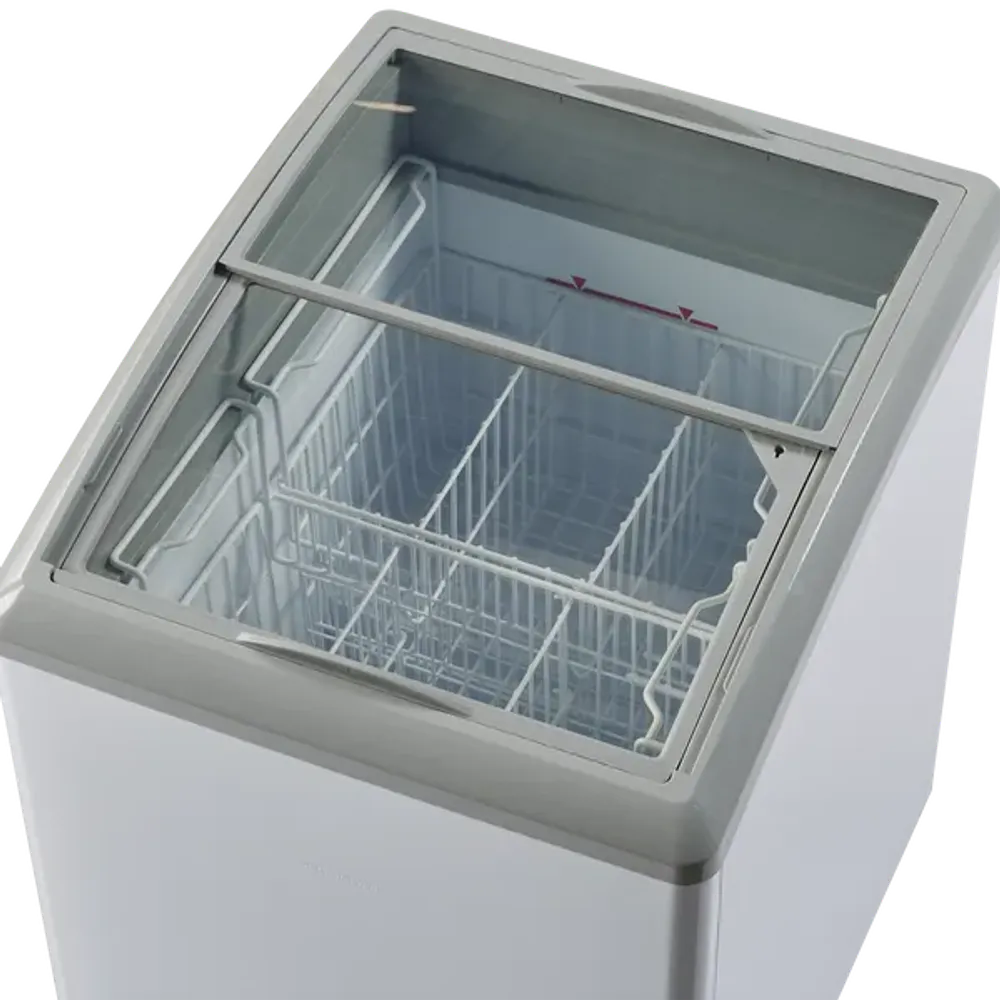 Scandomestic iskrem fryseboks i hvit 137 L IC155D