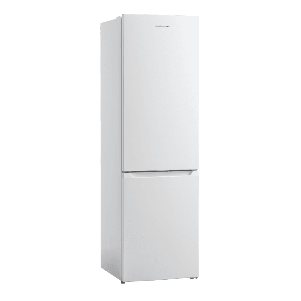 Scandomestic frittstående kombinert kjøl- og fryseskap hvit 181 cm CBF253NFWE