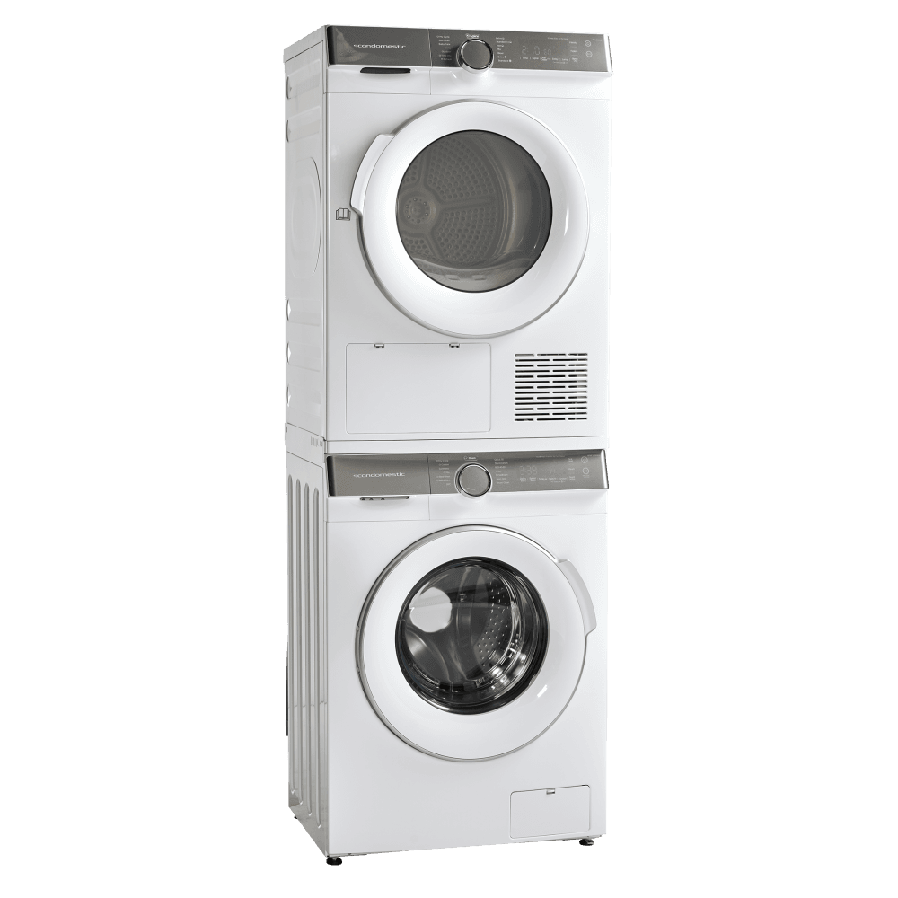 Scandomestic vaskemaskin hvit 8 kg 60 cm WMF1408WA