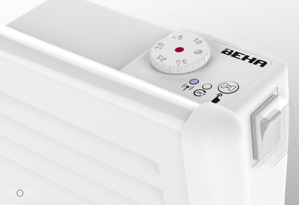 Beha panelovn med bt hvit 1000 w PB 10 820422 