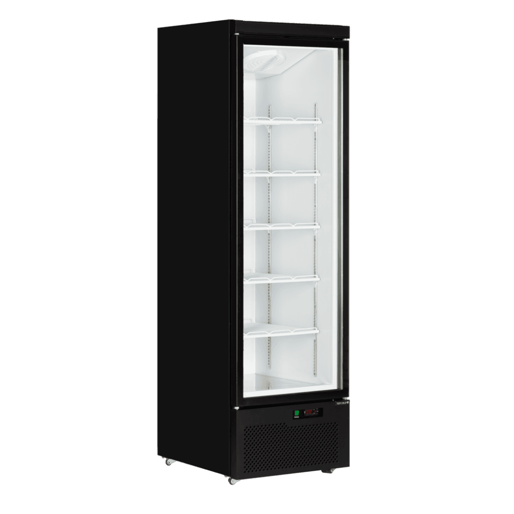 Tefcold display kjøleskap sort 203 cm Atom Maxi C1DB