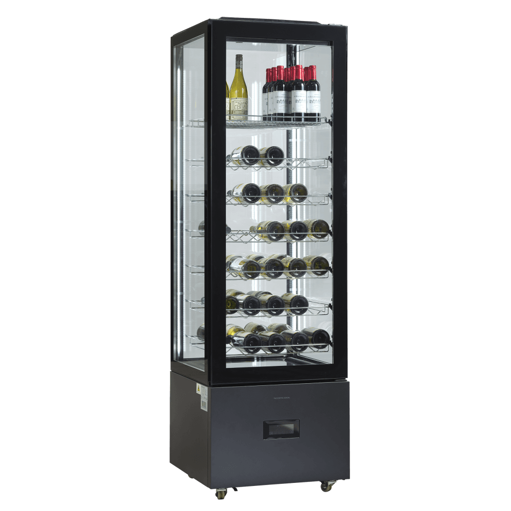 Scandomestic salgsmonter sort 190 cm DC402BB