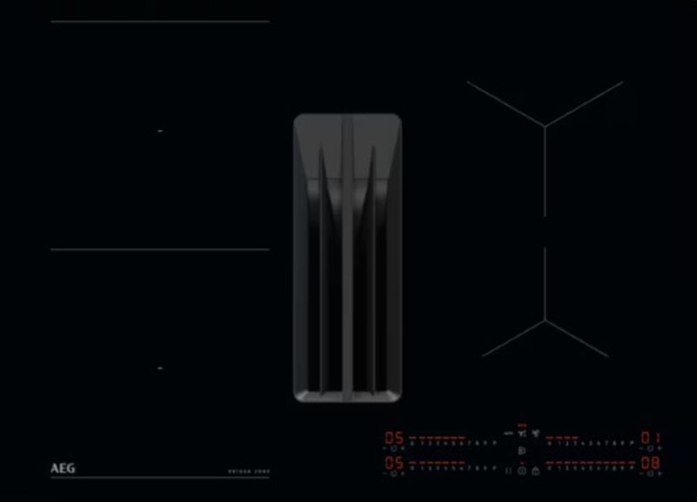 Aeg induksjonstopp med integrert ventilator 70 cm TCH74B01CB
