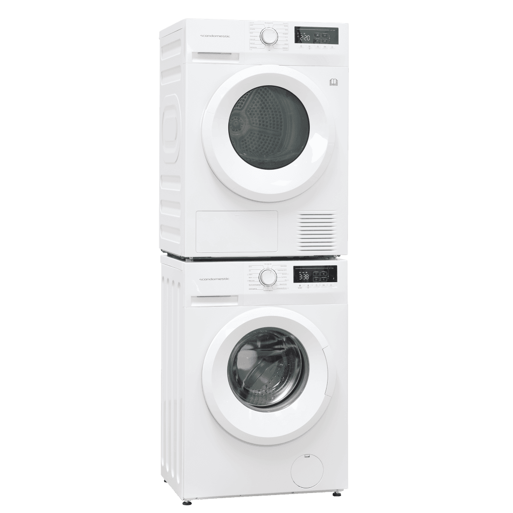 Scandomestic tørketrommel hvit 8kg 60 cm TDH28WE